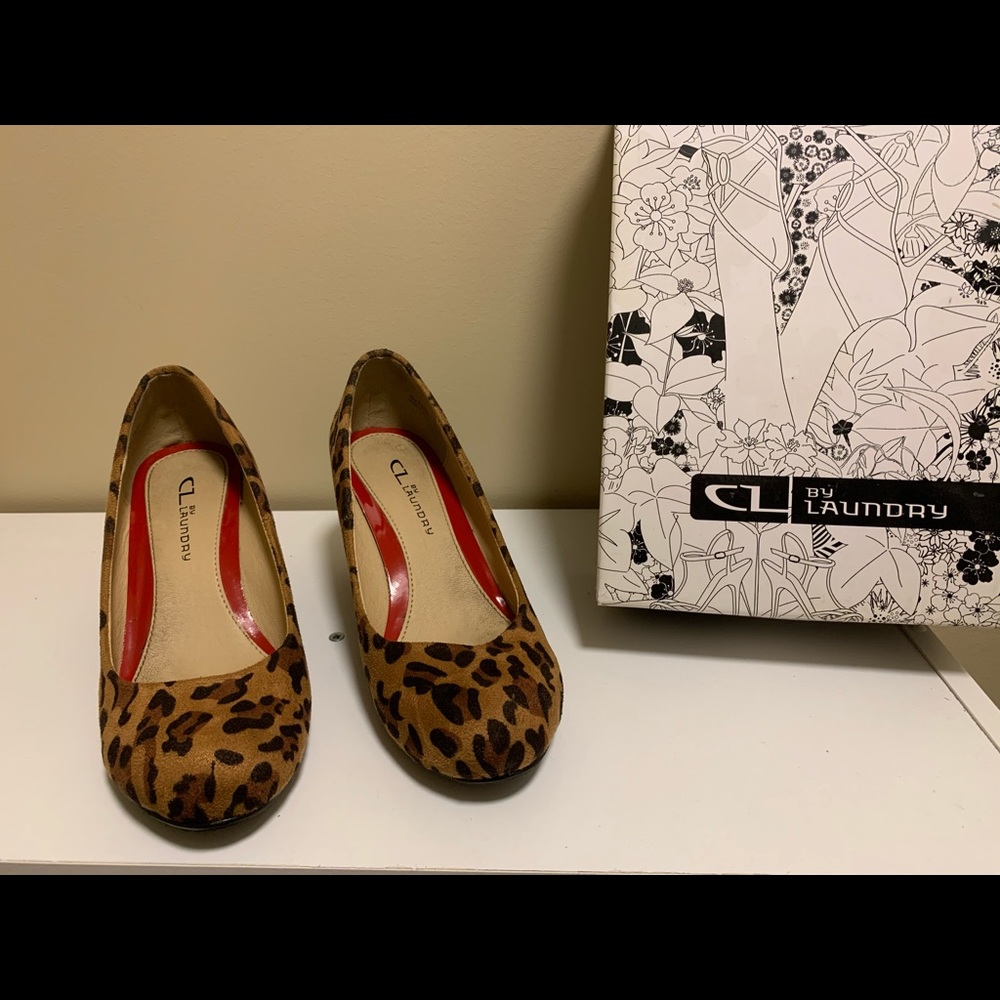 Leopard wedges - Picture 3 of 5